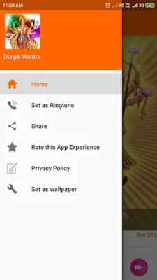Durga Mantra android App screenshot 1